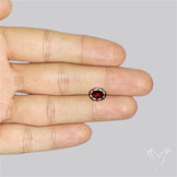 Natural Red Almandine Garnet (Pyrope) Faceted Mozambique Garnet