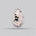 Diopside in Rose Quartz Fine Cabochon