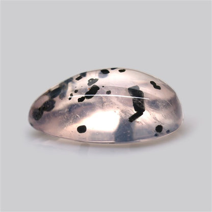 Diopside in Rose Quartz Fine Cabochon