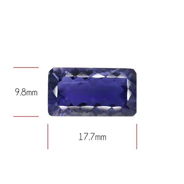 Iolite Millenium Cut Rare Faceted Fine Gemstone