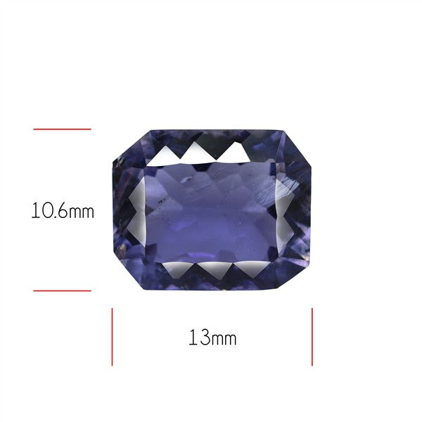 Iolite Millenium Cut Rare Faceted Fine Gemstone
