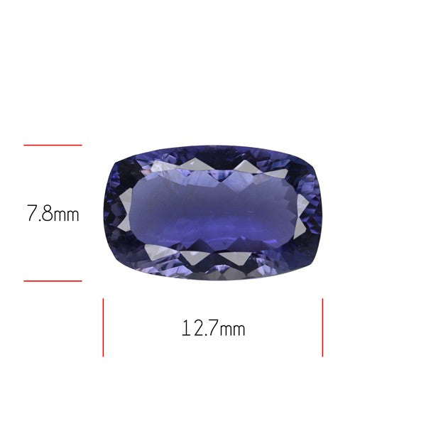 Iolite Millenium Cut Rare Faceted Fine Gemstone