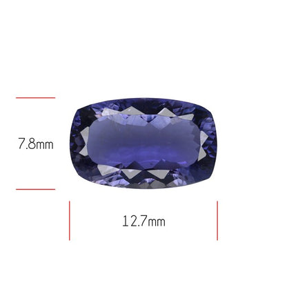 Iolite Millenium Cut Rare Faceted Fine Gemstone