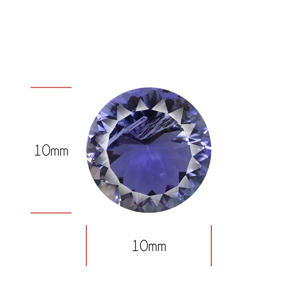 Iolite Millenium Cut Rare Faceted Fine Gemstone