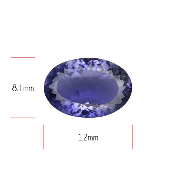Iolite Millenium Cut Rare Faceted Fine Gemstone