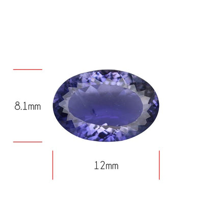 Iolite Millenium Cut Rare Faceted Fine Gemstone