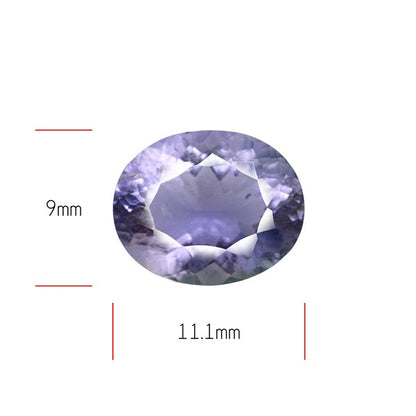 Iolite Millenium Cut Rare Faceted Fine Gemstone