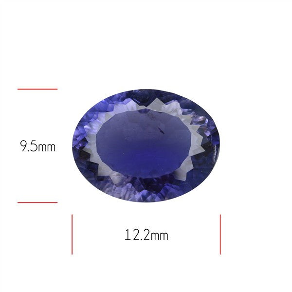 Iolite Millenium Cut Rare Faceted Fine Gemstone
