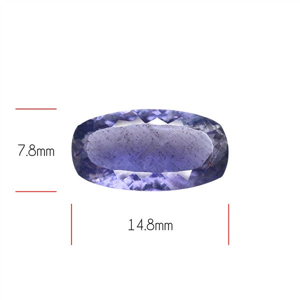 Iolite Millenium Cut Rare Faceted Fine Gemstone