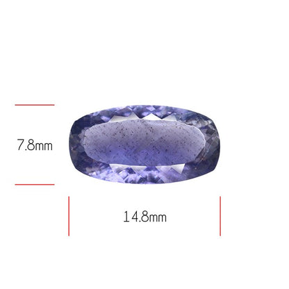 Iolite Millenium Cut Rare Faceted Fine Gemstone