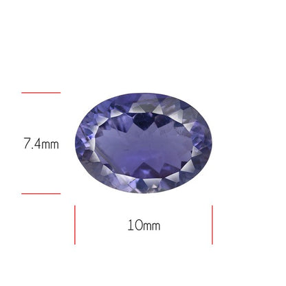Iolite Millenium Cut Rare Faceted Fine Gemstone