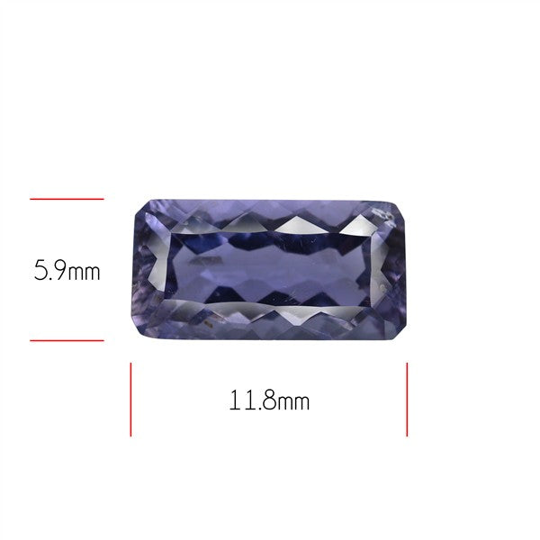 Iolite Millenium Cut Rare Faceted Fine Gemstone