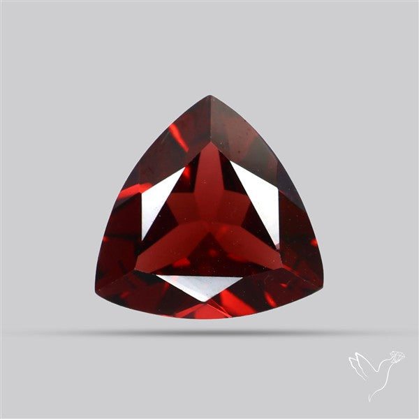 Natural Red Almandine Garnet (Pyrope) Faceted Mozambique Garnet
