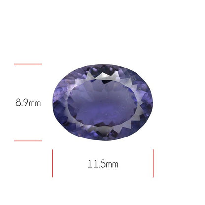 Iolite Millenium Cut Rare Faceted Fine Gemstone