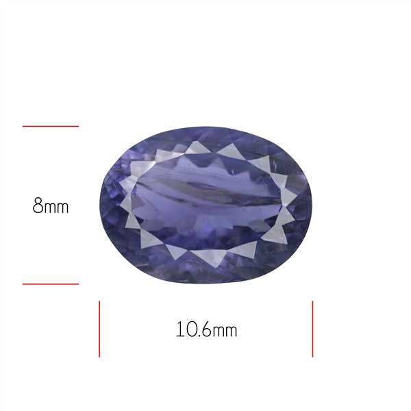 Iolite Millenium Cut Rare Faceted Fine Gemstone