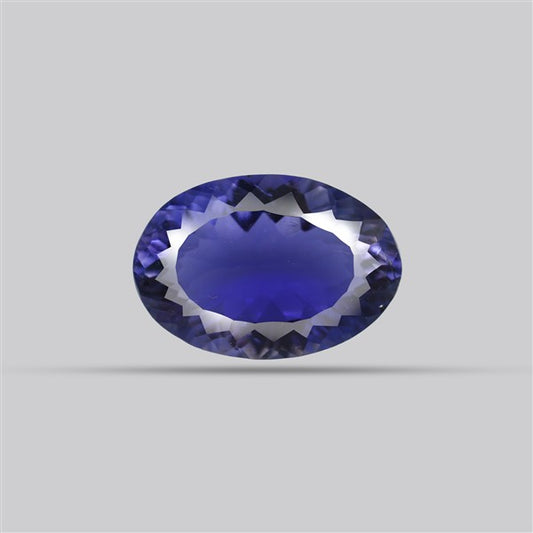 Iolite Millenium Cut Rare Faceted Fine Gemstone