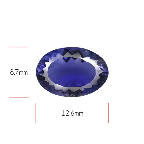Iolite Millenium Cut Rare Faceted Fine Gemstone