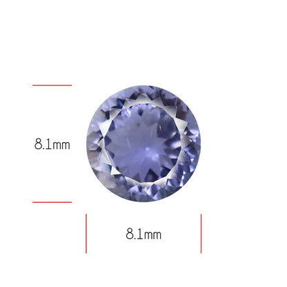 Iolite Millenium Cut Rare Faceted Fine Gemstone
