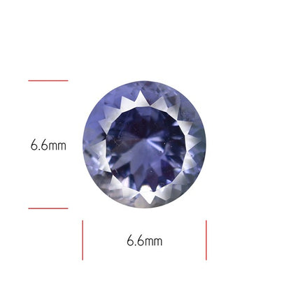 Iolite Millenium Cut Rare Faceted Fine Gemstone