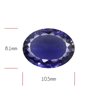 Iolite Millenium Cut Rare Faceted Fine Gemstone