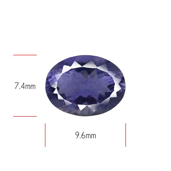Iolite Millenium Cut Rare Faceted Fine Gemstone