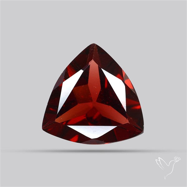 Natural Red Almandine Garnet (Pyrope) Faceted Mozambique Garnet