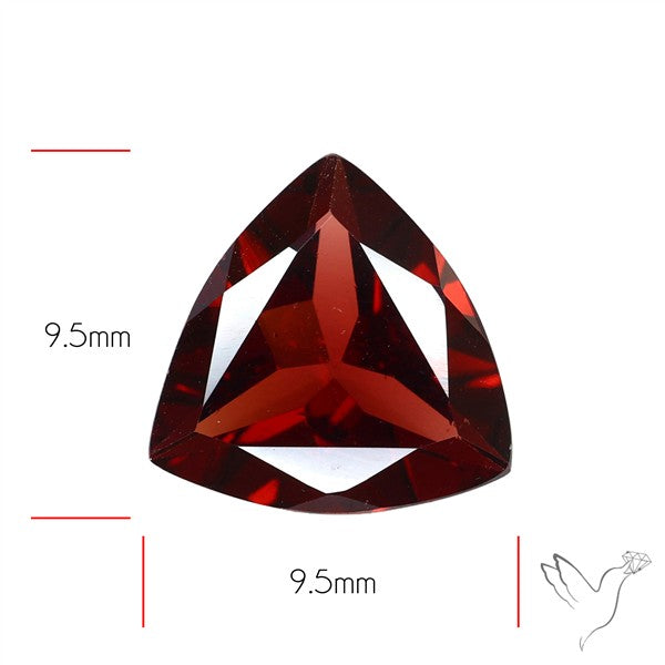 Natural Red Almandine Garnet (Pyrope) Faceted Mozambique Garnet