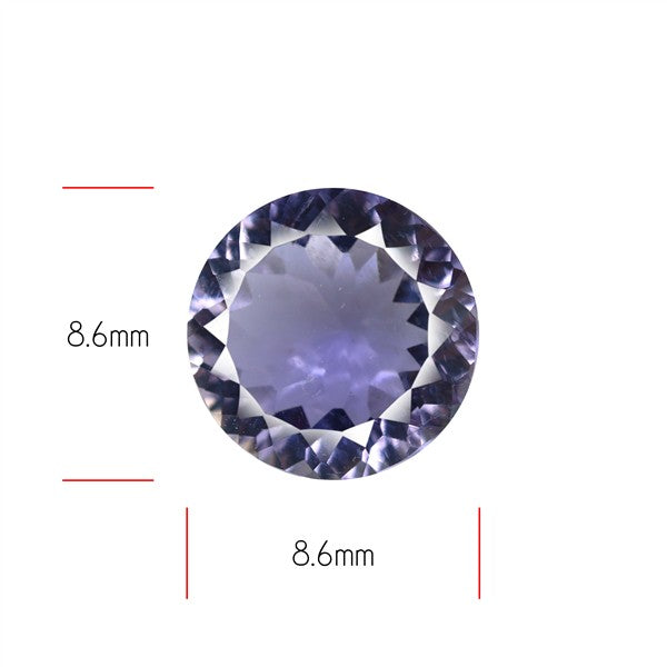 Iolite Millenium Cut Rare Faceted Fine Gemstone