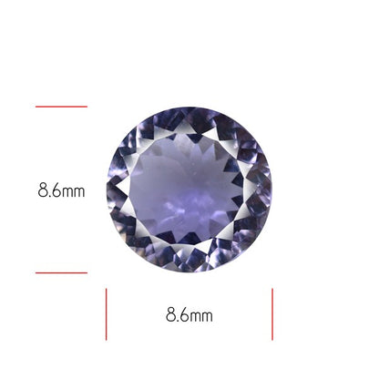 Iolite Millenium Cut Rare Faceted Fine Gemstone