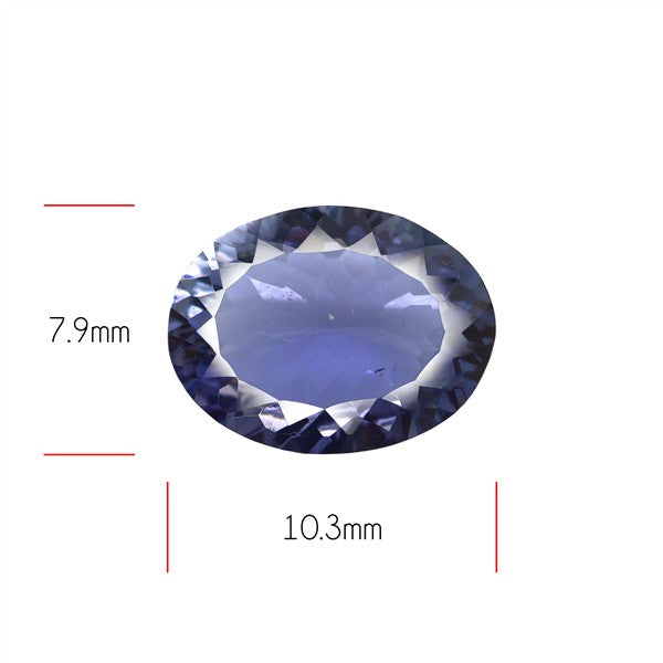 Iolite Millenium Cut Rare Faceted Fine Gemstone