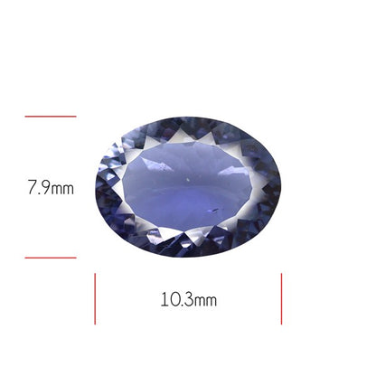 Iolite Millenium Cut Rare Faceted Fine Gemstone