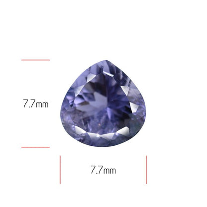 Iolite Millenium Cut Rare Faceted Fine Gemstone
