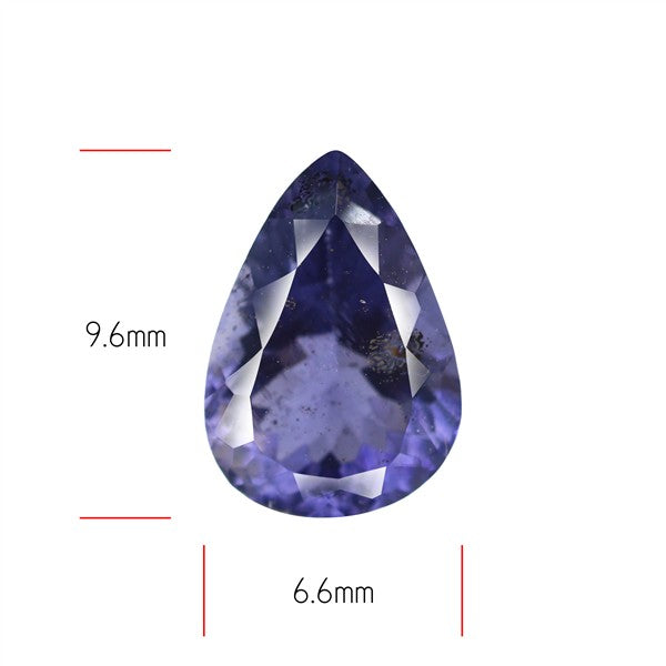 Iolite Millenium Cut Rare Faceted Fine Gemstone