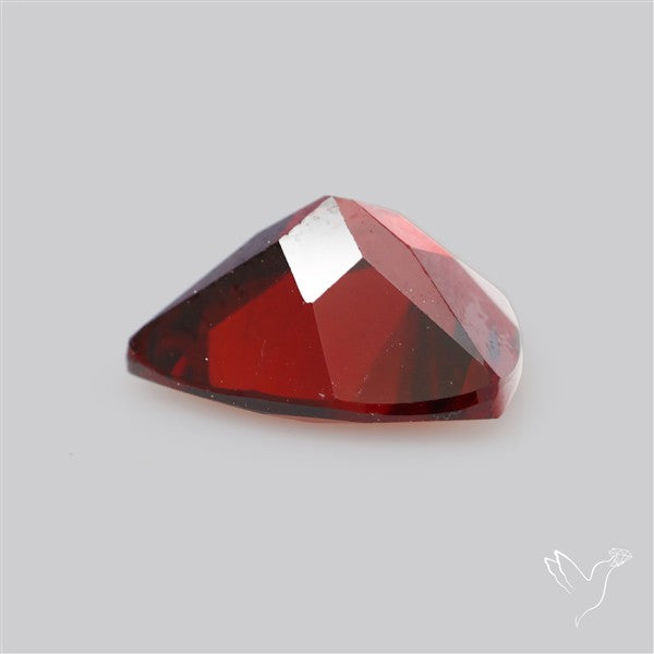 Natural Red Almandine Garnet (Pyrope) Faceted Mozambique Garnet