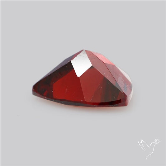 Natural Red Almandine Garnet (Pyrope) Faceted Mozambique Garnet