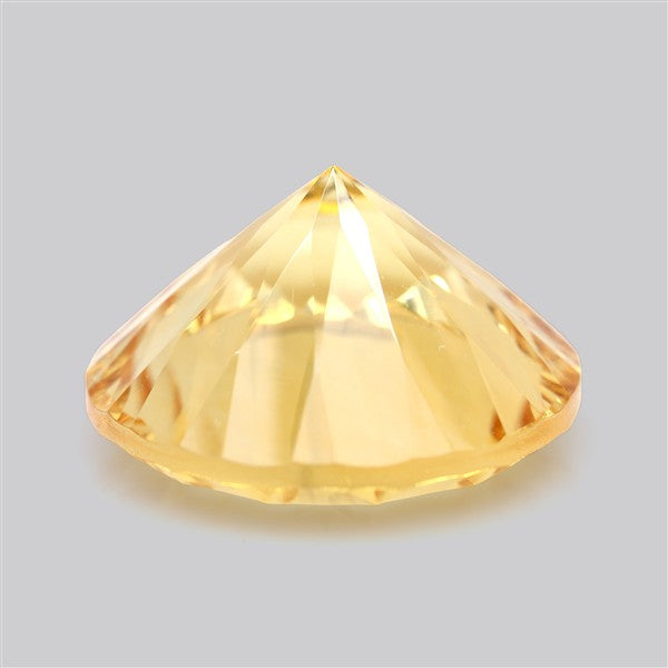 AAA Citrine Concave Cut Faceted Clear Fine Gemstone Millenium Cut