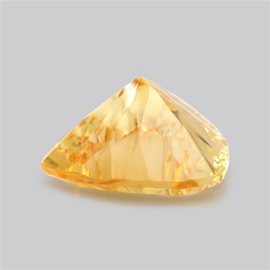 AAA Citrine Concave Cut Faceted Clear Fine Gemstone Millenium Cut