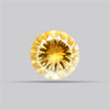 AAA Citrine Concave Cut Faceted Clear Fine Gemstone Millenium Cut