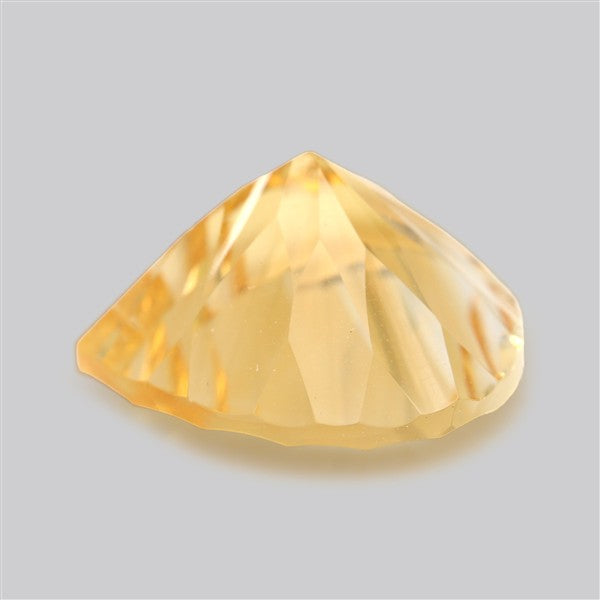 AAA Citrine Concave Cut Faceted Clear Fine Gemstone Millenium Cut