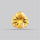 AAA Citrine Concave Cut Faceted Clear Fine Gemstone Millenium Cut