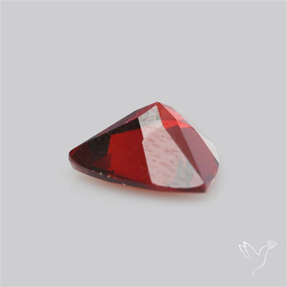 Natural Red Almandine Garnet (Pyrope) Faceted Mozambique Garnet