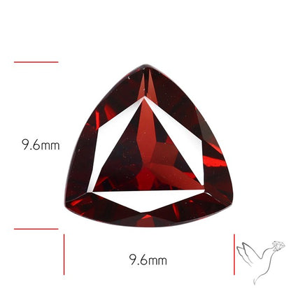 Natural Red Almandine Garnet (Pyrope) Faceted Mozambique Garnet