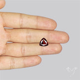 Natural Red Almandine Garnet (Pyrope) Faceted Mozambique Garnet