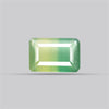 Fluorite Mint Green Faceted Bi-Color 