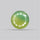Fluorite Mint Green Faceted Bi-Color 