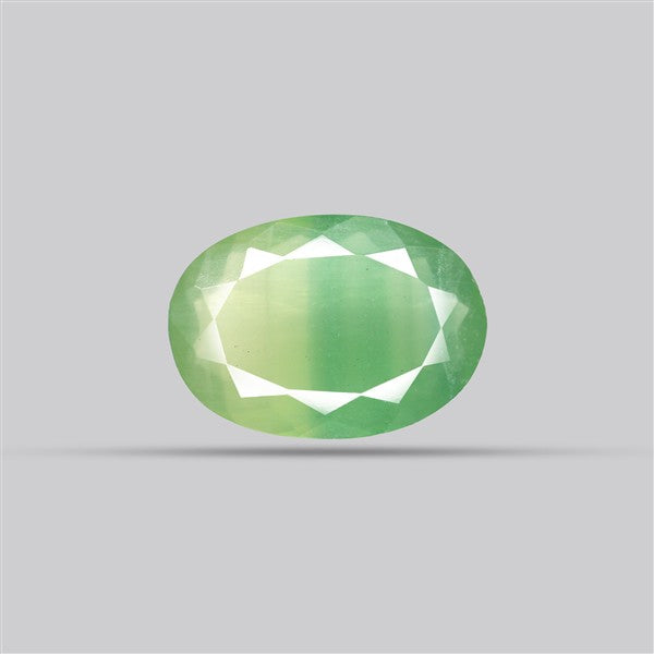 Fluorite Mint Green Faceted Bi-Color 