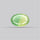 Fluorite Mint Green Faceted Bi-Color 