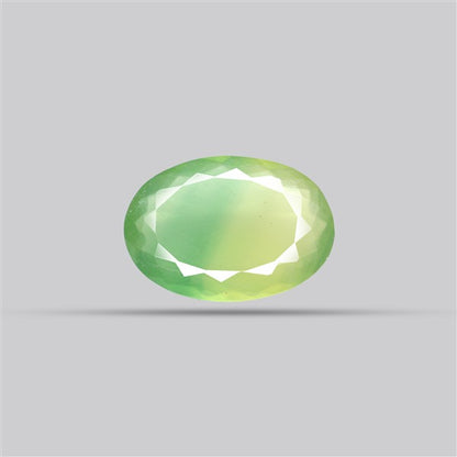 Fluorite Mint Green Faceted Bi-Color 