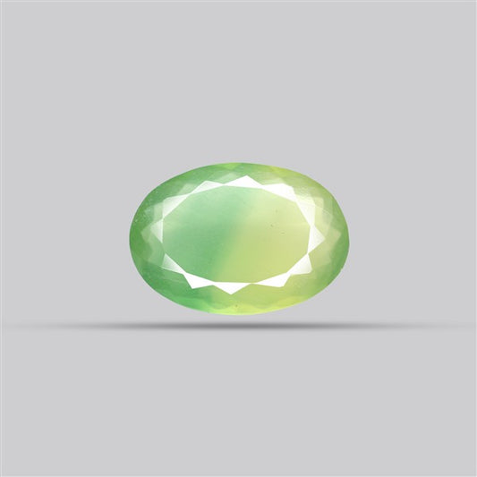 Fluorite Mint Green Faceted Bi-Color 