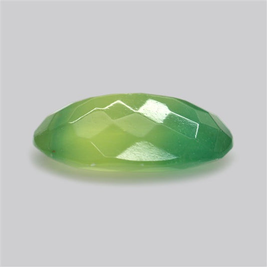 Fluorite Mint Green Faceted Bi-Color